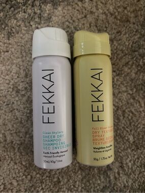 Fekkai Sheer Dry Shampoo & Dry Texture Spray Duo -(539)